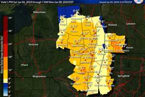Brand-New Upstate NY Snowfall Projections: Here's How Much To Expect Now From Major Winter Stor
