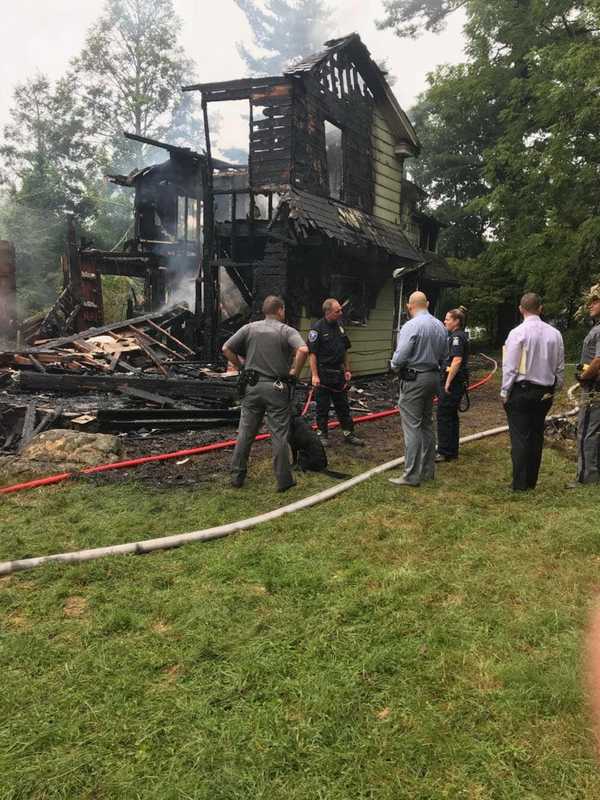 Crews Work For Hours To Battle Blaze That Razed Westchester House