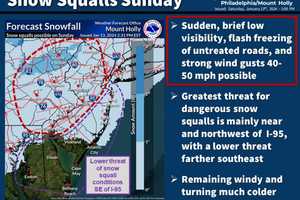 Snow Squalls Possible Sunday, Fierce Winds Knock Power To Hundreds Of NJ Residents