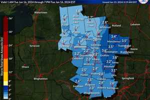 New Snowfall Projection Map: Here's What To Expect Now As Storm Nears Region