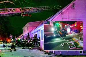 Firefighters Battle Frigid Temps To Douse Ridgefield Blaze