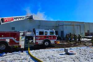 Firefighters Battle Two-Alarm Warehouse Fire In Frigid Temps: Raritan Responders