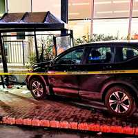 <p>A driver fled after his SUV slammed into another,&nbsp; knocking it into the pedestrians at a Lemoine Avenue bus stop in Fort Lee shortly before 7 p.m. Feb. 17.</p>