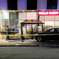 <p>The crash seriously damaged the bus stop in front of the Wells Fargo Bank branch on Lemoine Avenue near the GWB the night of Feb. 17.
  
</p>