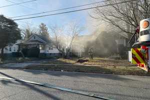 Crews Battle Morning House Fire In Monmouth County