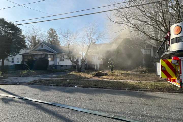 Crews Battle Morning House Fire In Monmouth County