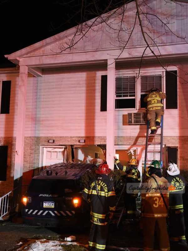 Officer Crashes Into Apartments During 'Significant Medical Emergency' Lower Paxton Police Say