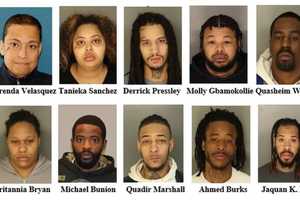 BUSTED! 10 People Arrested In Newark For Outstanding Warrants: Police