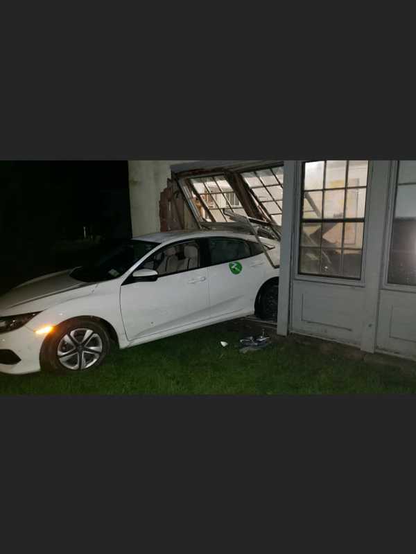 'Inexperienced' Teen Driver Crashes Into Parked Cars, Building At Bard College