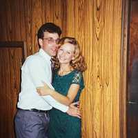 <p>Ken Yeasky and his "soulmate,"&nbsp;Jolanta.</p>