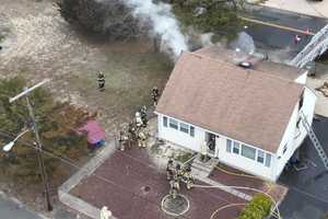 Firefighter Injured, House Destroyed By Fire In Toms River