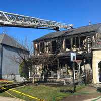 <p>The aftermath of the Frederick County fire.</p>