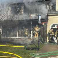 <p>The aftermath of the Frederick County fire.</p>