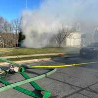 <p>The aftermath of the Frederick County fire.</p>