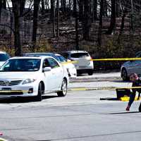 <p>Detectives and members of the Paramus police Crash Investigation Unit members worked with the county sheriff's BCI unit.</p>