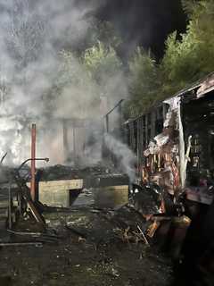 Early Morning Fire Destroys House, Mobile Home In Egg Harbor Township