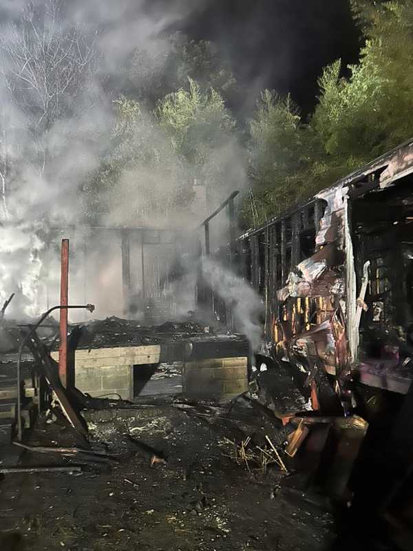 Early Morning Fire Destroys House, Mobile Home In South Jersey