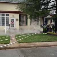 <p>The home of Renee Heri-Taylor from Keyport, NJ, was severely damaged when a fire started in her basement.
  
</p>