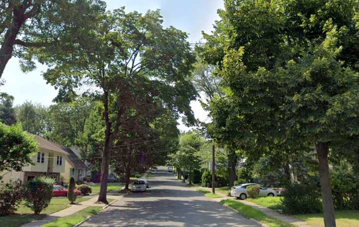 Washington Place near Walden Street near the Englewood border in Teaneck.