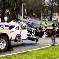 <p>The Sheridan Avenue ramp from southbound Route 17 in Waldwick remained closed during the extrication, cleanup and investigation.</p>