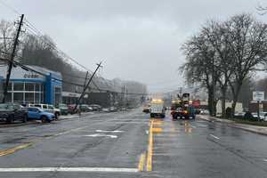 Nor'easter: Storm Causes Road Closures On Several Busy Mount Vernon Roads