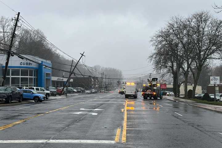 Nor'easter: Storm Causes Road Closures On Busy White Plains Road