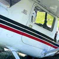 <p>Only the pilot was aboard.
  
</p>