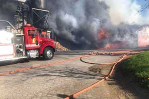 Fast-Moving $1M Mulch Fire On Unionville Farm Destroys Building, Equipment