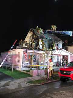 Bystanders Help Neighbor Out Of Burning Home In Maryland