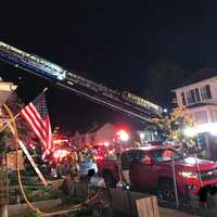 <p>The Hagerstown fire on Chestnut Street.</p>