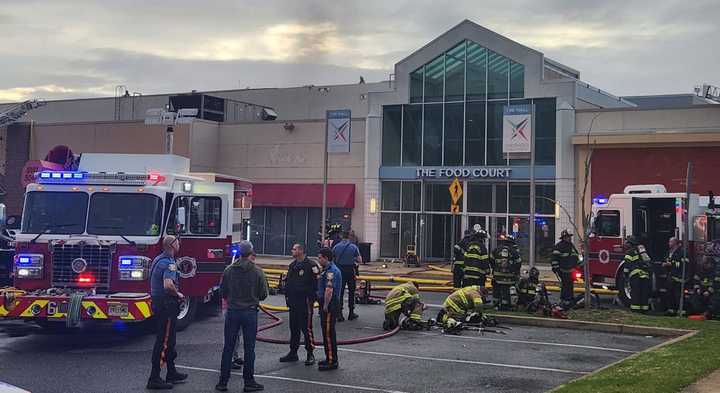 Voorhees Town Center fire.