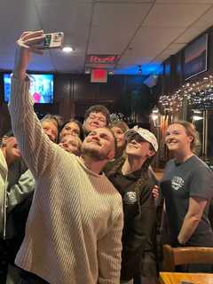 Country Star Zach Bryan Snaps Selfies At Atlantic Highlands Restaurant