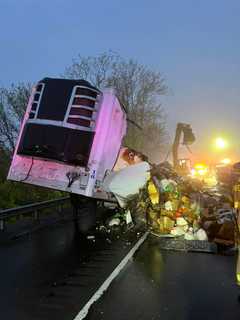 Truck Fire Closes Two Lanes On Route 80: Wharton FD