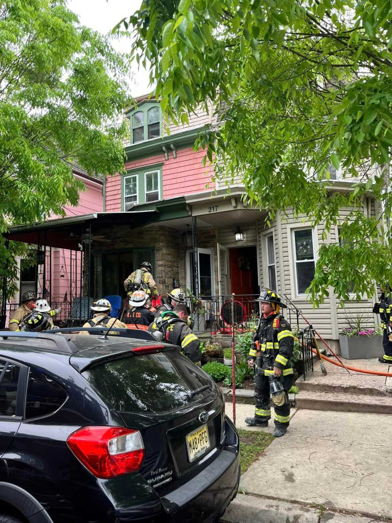 'My House Is On Fire': Firefighters Alerted To House Fire: Lambertville ...