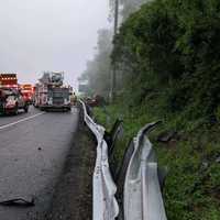 <p>The site of the crash in Harford County.</p>