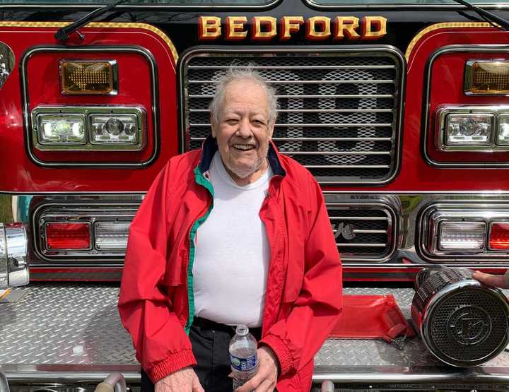 Bedford Fire Department life member&nbsp;Peter Perez.&nbsp;