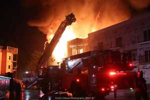 Lightning Strike Causes Massive Fire At Apartment Complex In Susquehanna Twp. (PHOTOS)