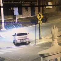 <p>Connecticut State Police investigators have released surveillance photos of the vehicle used in an alleged gas station robbery.</p>