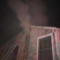 <p>A family escaped a fire in their Norwalk home.</p>