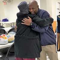 <p>New Bergen County Sheriff Anthony Cureton jumped into his new position even before he was sworn in, helping deliver Thanksgiving turkeys this past weekend to families in need.</p>