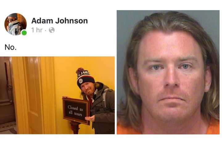 Smiling 'Podium Guy' From Capitol Riot Arrested On Federal Warrant In Florida