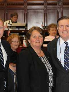 New Fairfield, Brookfield Reps Welcome WCSU President To Capitol