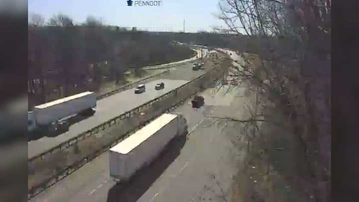 I-476 near MacDade Boulevard in Nether Providence.