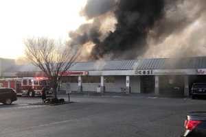 Fire At Cleaner's Causes Closure Of Shopping Center In Larchmont