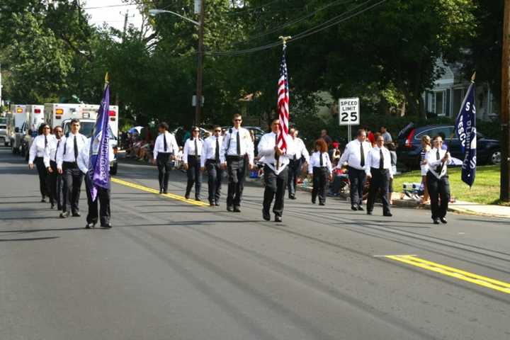 A scene from a recent Labor Day parade in South Plainfield. Officials cancelled this year&#x27;s parade Monday over an unspecified threat.