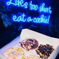 <p>Bloomfield&#x27;s Cookie Connect was a concept the owner came up with in his mom&#x27;s attic. Customers love the birthday cake and cinnamon toast crunch cookies, and over-the-top milkshakes.</p>