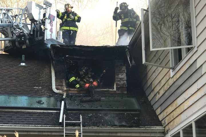 Fire Ravages Saddle River Home