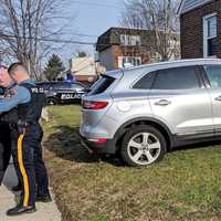 <p>The building was fine. The SUV had to be towed.</p>