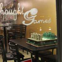 <p>Bjorn Fitzsimmons, manager of 4thought Games in Suffern</p>