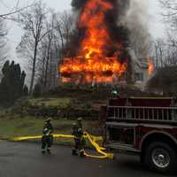 UPDATE: Fire Engulfs Wayne Home, Investigators Probe Cause